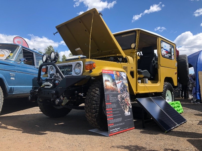 Cummins R2.8 powered vehicle