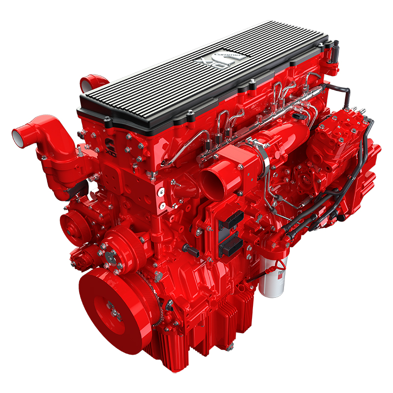 The new Cummins X10 engine ready for Euro VII