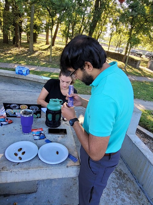 mussel tagging project