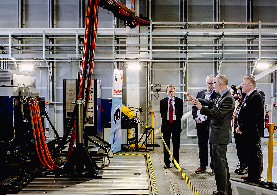 Opening of the new Powertrain test facility in Darlington