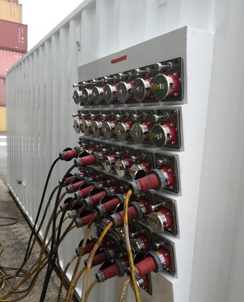 Integration of power management systems was a key component of the power project.